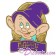 Disney Snow White and the Seven Dwarfs Video & DVD Release - Dopey Pin © Dizdude.com