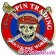 Disney's Pirates of the Caribbean Pin Trading Around the World  Promotional Skull Pin © DIZDUDE.COM