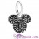 Disney Pandora "Sparkling Mickey Icon" Sterling Silver Charm with 67 Black Crystals © Dizdude.com