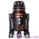 R5 Black & Orange Astromech Droid ~ Pick-A-Hat ~ Series 2 from Disney Star Wars Build-A-Droid Factory © Dizdude.com