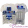 Disney Star Wars: R2-D2 Youth T-Shirt (Tshirt, T shirt or Tee) Printed Front & Back © Dizdude.com