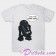 Star Wars Astromech Droid C2-B5 Join The Dark Side ~ Fantasy T-shirt (Tshirt, T shirt or Tee) © Dizdude.com