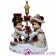 Disney Light Up Victorian Mickey and Minnie Christmas Figure © Dizdude.com